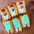 サンタのクリスマスケーキ シフォンサンド