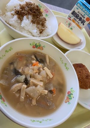 けの汁 河内長野市学校給食-レシピのメイン写真