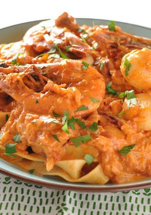 魚介の旨味たっぷり、ごちそうパスタ-レシピのメイン写真