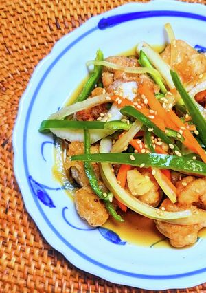 鶏の唐揚げ南蛮漬け-レシピのメイン写真