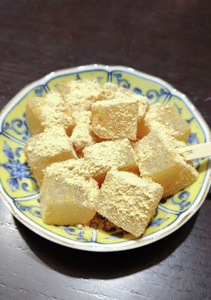 手作りわらびもち-レシピのメイン写真