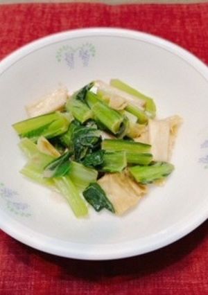 湯波とかんぴょうの和え物-レシピのメイン写真