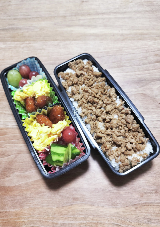 早起き苦手母さんの中学男子弁当　覚書19-レシピのメイン写真
