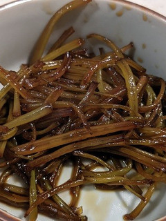 サツマイモの茎の佃煮-レシピのメイン写真