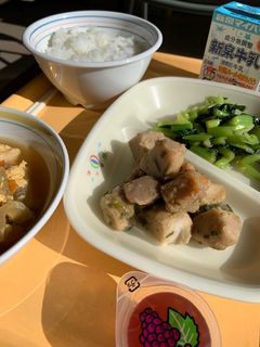 里芋といかの煮付け 河内長野市学校給食-レシピのメイン写真
