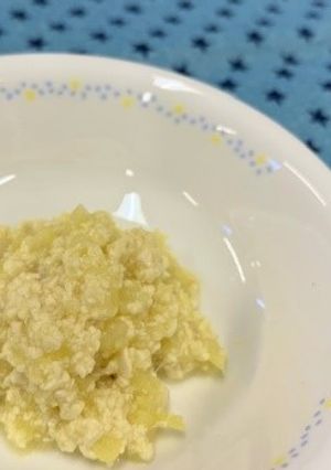 【離乳食】7か月から　さつまいもの白和え-レシピのメイン写真
