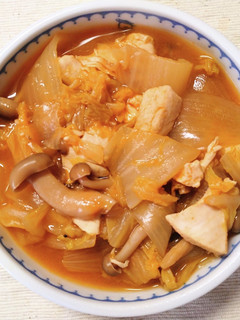 白菜と鶏ささみ しめじの ケチャスープ♬-レシピのメイン写真