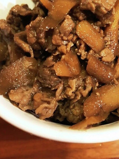 甘くない!オトナの牛ゴボウしぐれ煮-レシピのメイン写真
