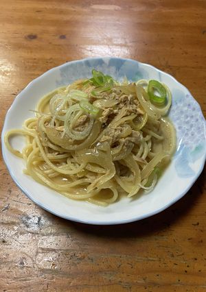 ツナオニオンミルクのパスタソース-レシピのメイン写真