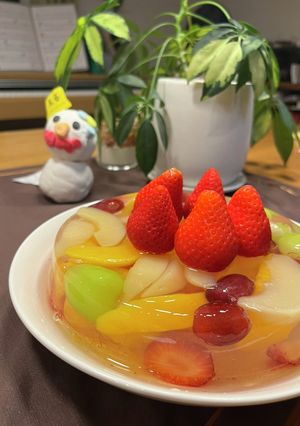 しゅわしゅわゼリーケーキ-レシピのメイン写真