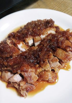 鶏もも肉のチキンステーキ☆玉ねぎソース☆-レシピのメイン写真