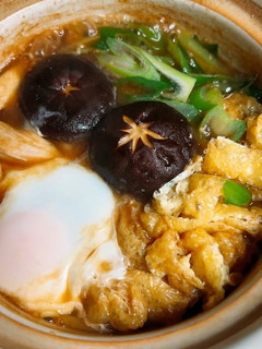 お揚げがおいしいかんたん鍋焼きうどん-レシピのメイン写真