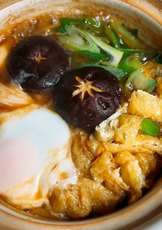お揚げがおいしいかんたん鍋焼きうどん-レシピのメイン写真