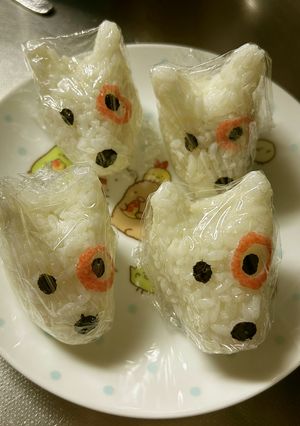 MrsWongちのBullseyeお握り-レシピのメイン写真