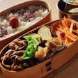 すき焼き弁当☆牛肉とえのき☆おにぎり