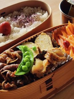 すき焼き弁当☆牛肉とえのき☆おにぎり-レシピのメイン写真