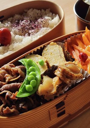すき焼き弁当☆牛肉とえのき☆おにぎり-レシピのメイン写真