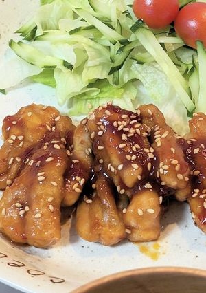 ヤンニョムチキン（ポーク）-レシピのメイン写真