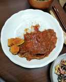 レンジでチンするだけのトマト缶カレー