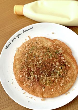 食材2つ☆自然薯と卵のふわふわ焼き-レシピのメイン写真