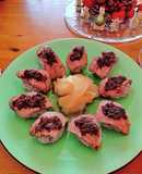 Xmasローストビーフの握り寿司♡梅風味