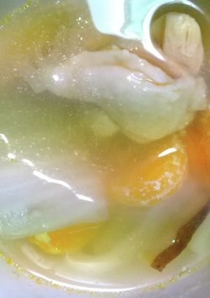 みかん入り水炊き-レシピのメイン写真