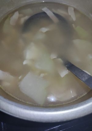 はやとうりのスープ-レシピのメイン写真