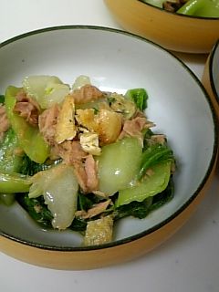 チンゲン菜のめんつゆおひたし-レシピのメイン写真