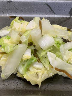 白菜の塩昆布和え-レシピのメイン写真
