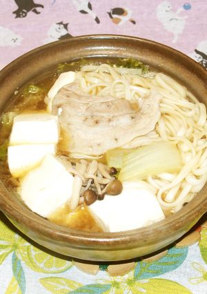 【ひとり鍋】豚バラと白菜の醤油麹土鍋-レシピのメイン写真