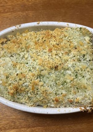 シンプルで美味しい白身魚のパン粉焼き-レシピのメイン写真