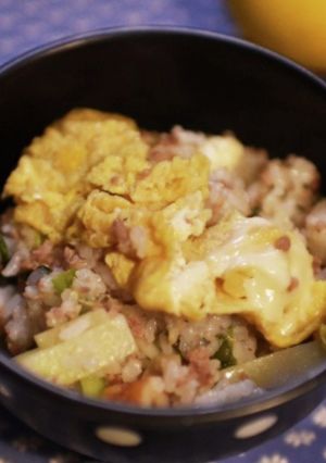 じゃがいもとひき肉のチャーハン-レシピのメイン写真