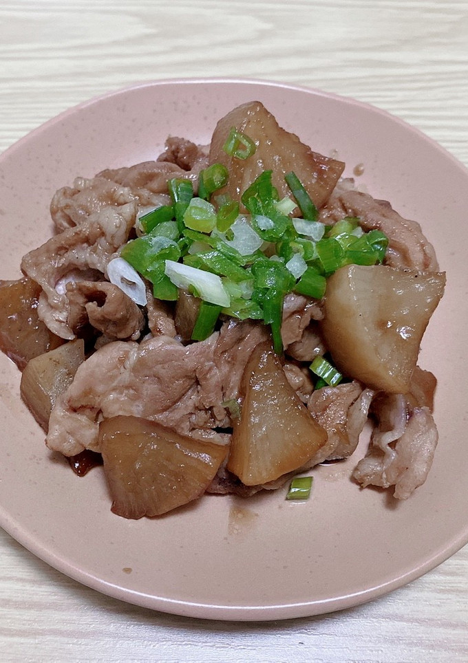 豚と大根の甘辛炒め-レシピのメイン写真