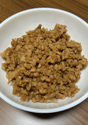 肉そぼろ-レシピのメイン写真