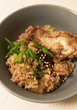 鶏入り炊き込みご飯-レシピのメイン写真