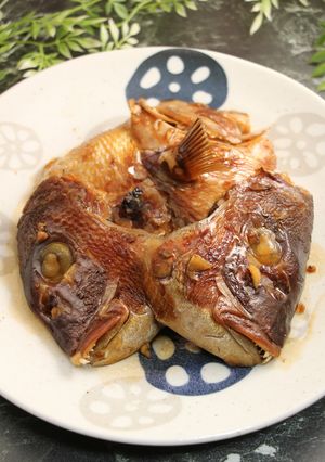 フライパンで簡単！鯛のかぶと煮-レシピのメイン写真