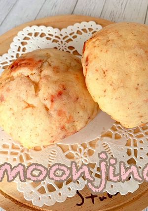 あこ酵母で作るいちごメロンパン-レシピのメイン写真