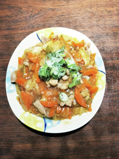 肉野菜の和風減塩醤油餡掛け-レシピのメイン写真
