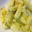塩茹で●あっさりポテチーズの前菜温サラダ