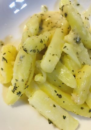 塩茹で●あっさりポテチーズの前菜温サラダ-レシピのメイン写真