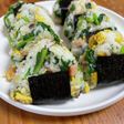 大根の葉を美味しく頂くおにぎり