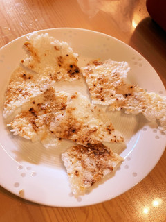 余りご飯のお手軽海老煎餅。-レシピのメイン写真