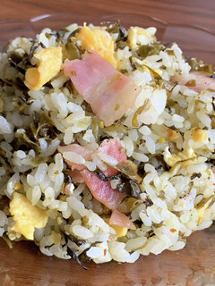 高菜たっぷり高菜チャーハン-レシピのメイン写真