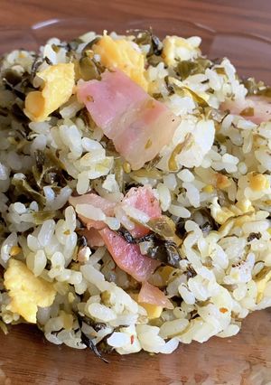 忙しい日の爆速ランチ！高菜チャーハン-レシピのメイン写真