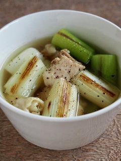 長ねぎと鶏肉のあったかスープ-レシピのメイン写真