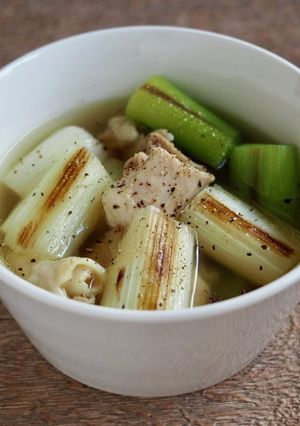 長ねぎと鶏肉のあったかスープ-レシピのメイン写真