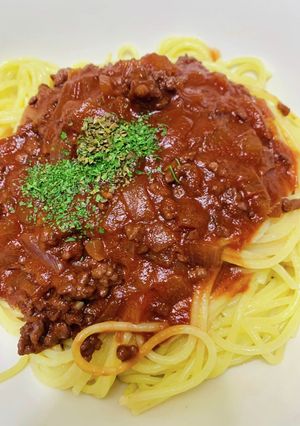 ワインで仕上げる大人ミートソース♡-レシピのメイン写真