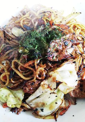 焦げつかない！減塩焼きそば塩分1.83g-レシピのメイン写真