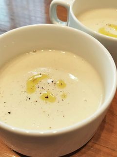 カブと里芋のポタージュ QC-レシピのメイン写真