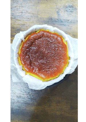 簡単バスクチーズケーキ-レシピのメイン写真